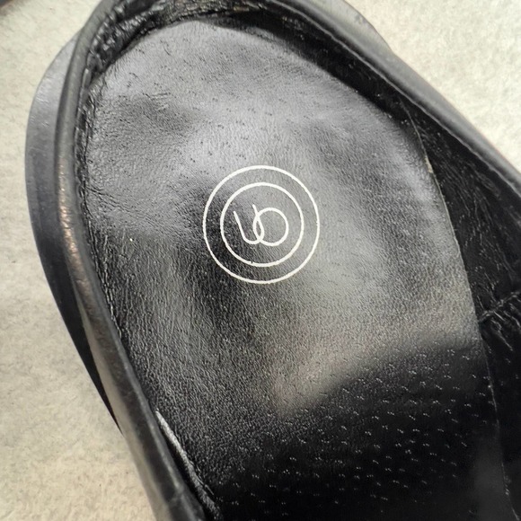 Urban Outfitters Leather Slip On Clog Mules - Black -Women Size 9 - Picture 9 of 10